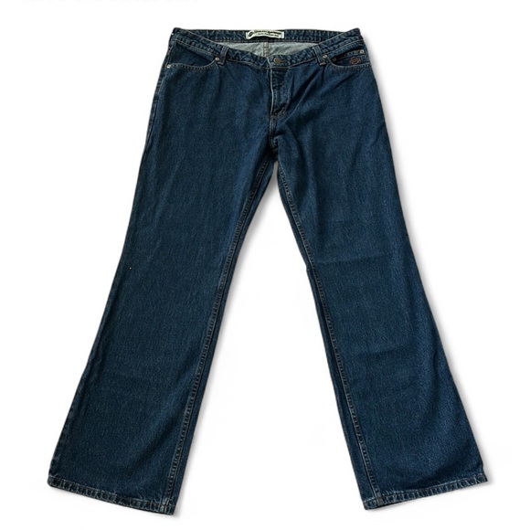 NWT Harley Davidson Women’s Plus Size Mid Rise Bootcut Moto Biker Jeans‎ 16 - Picture 1 of 9